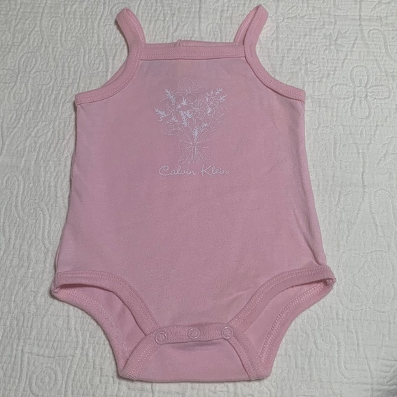 3-6 (6/$20) Calvin Klein Onesie/Sunsuit - Picture 1 of 12